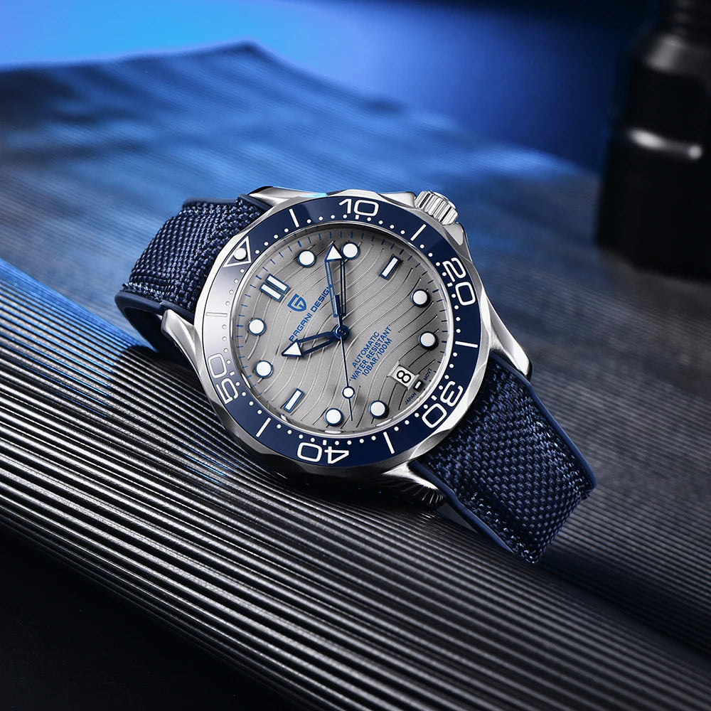 PAGANI DESIGN Men's Watches 2025 New Ceramic Bezel Luxury Automatic Watch For Men Mechanical Wristwatches Sapphire Mirror Clocks