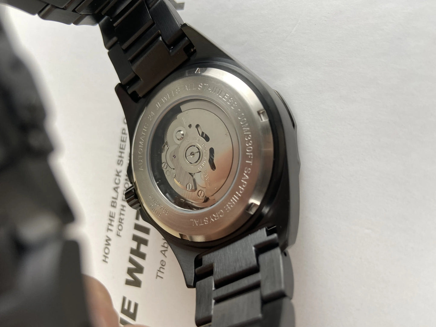 BEIHUA Men Automatic Watch Luminous Whole Night Super Bright C3 Japan TOP Mov't 24Jewels Day Date Sapphire  Luxury Gift Military