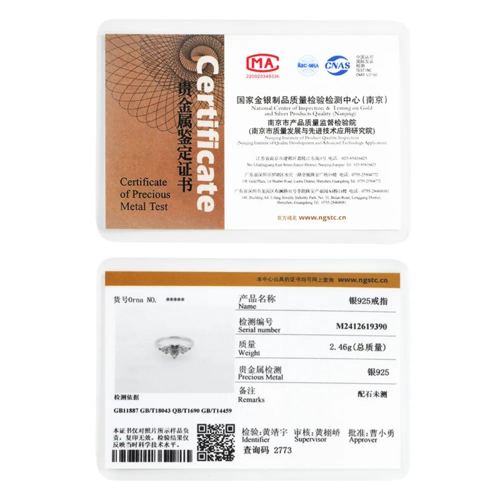 1-4Carat Heart Shape Moissanite Ring for Women Certified S925 Sterling Silver Heart Diamond Engagement Wedding Band Jewelry Gift