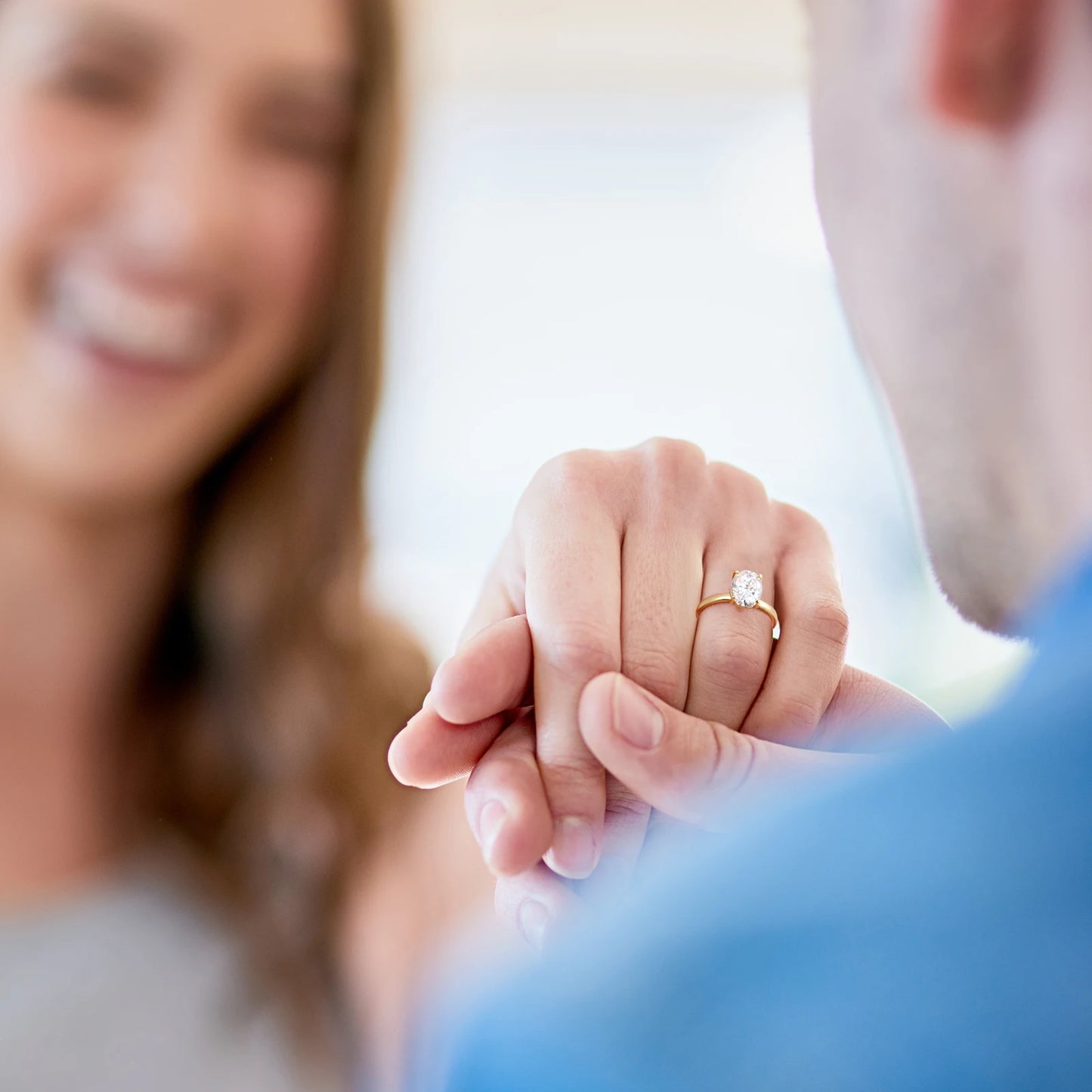 GRA Certified 1.5-3ct Oval Moissanite Diamond Rings Women S925 Sterling Silver Engagement Wedding Anniversary Ring Jewelry Gifts