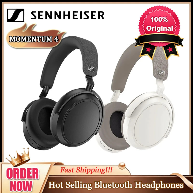 Sennheiser Wireless Bluetooth Headphones HD206 IE900 Sport Headphones HD400S Resolution HIFI Noise Reduce Original Microphone
