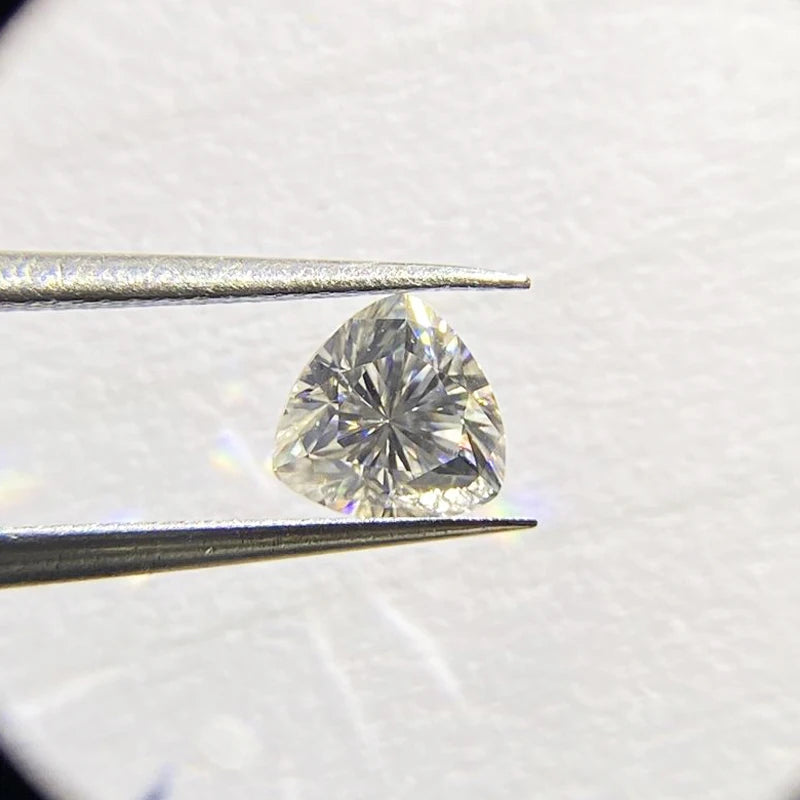 Earrings D Color Super White Moissanite Diamond Round / Oval / Pear / Radiant / Emerald / Heart / Princess / Cushion / Asscher Shape