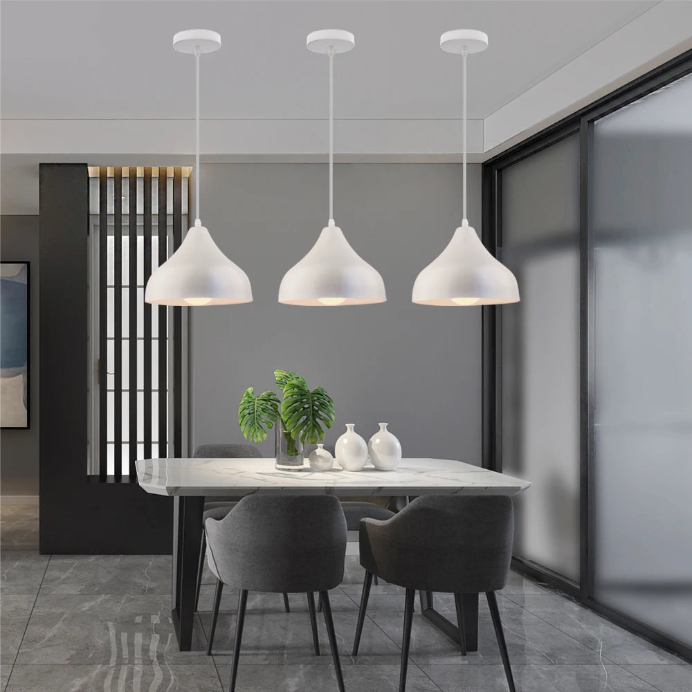 Modern Aluminum Pendant Light Nordic Ceiling Lamp for Living Room Hanging Lighting Fixture Restaurant Kitchen Ceiling chandelier