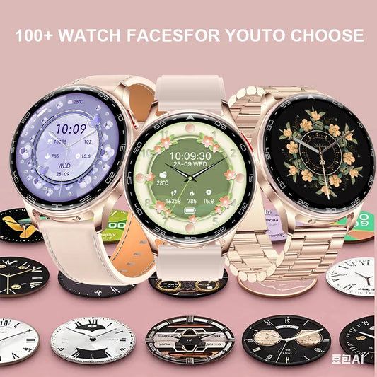 2025 New TWS Smartwatch Earphone 2 In 1 Women Watches with Earbuds Strong Sound Effects Music Lover Waterproof Ladies Smartwatch