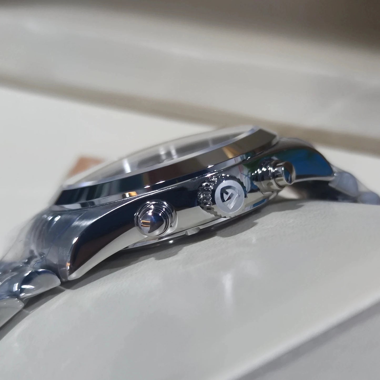 PAGANI DESIGN Fashion Men's Quartz Wristwatches PD1775 Sapphire Glass Stainless steel strap VK64 Movement watch for men