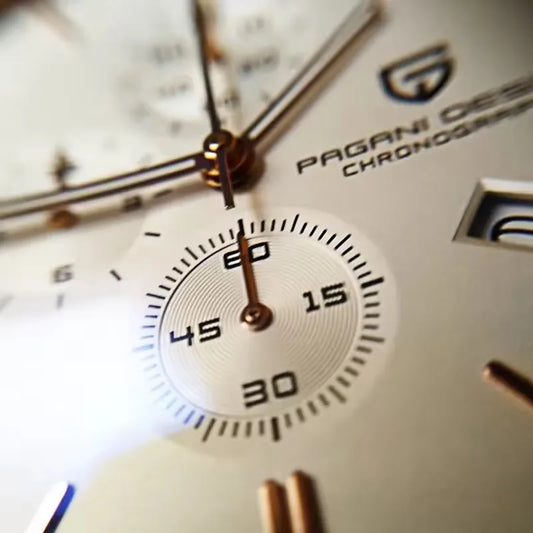 PAGANI DESIGN New Men Watches Multi time zone Quartz Business watch Auto Date Men Watches Japan Movt Watch Men Chronograph Gift