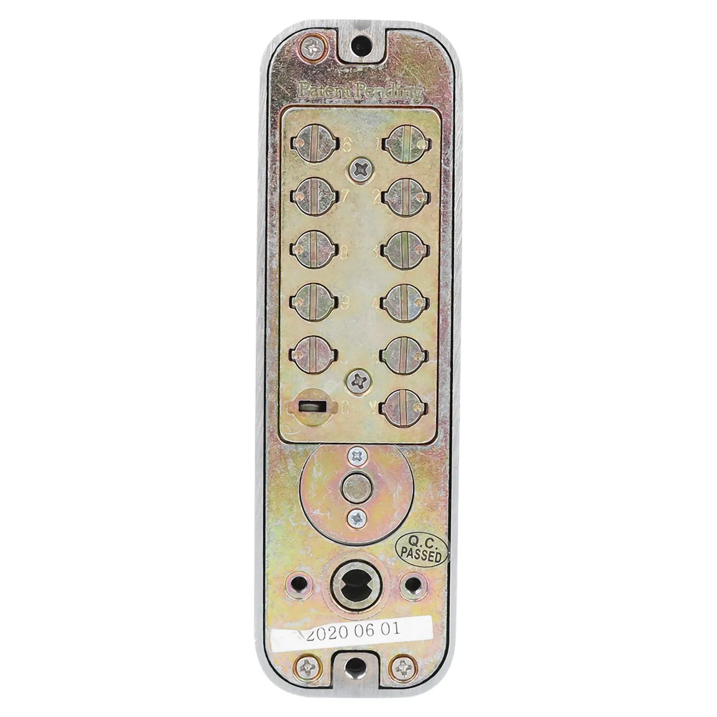 1‑11 Digits Mechanical Combination Lock Sliding Door Keyless Access for Kitchen  Balcony Passsword Lock Zinc Alloy Lock