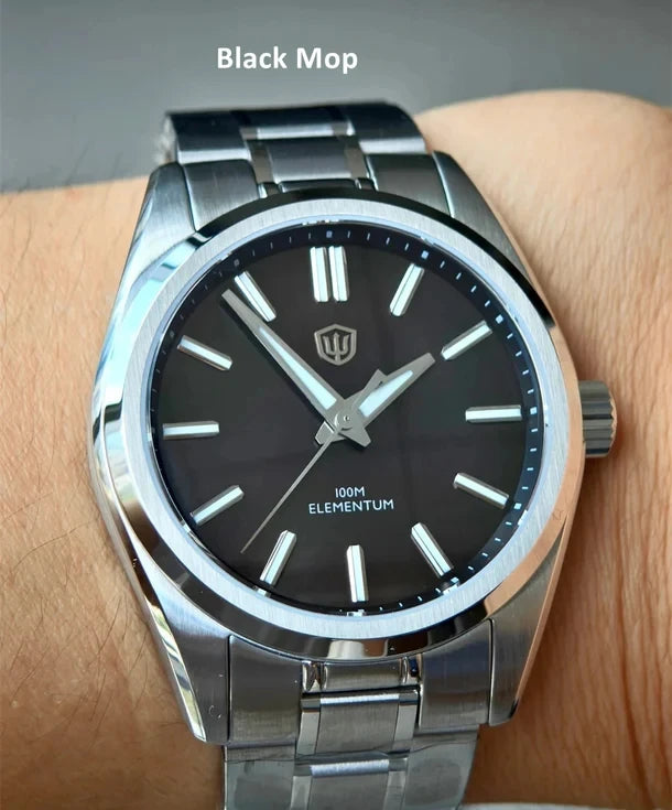 Crack-Dial Watchdives WD0003C 38mm Men Watch VH31 Sweep Seconds Quartz Movement Sapphire ice Luminous 10Bar Waterproof Watches