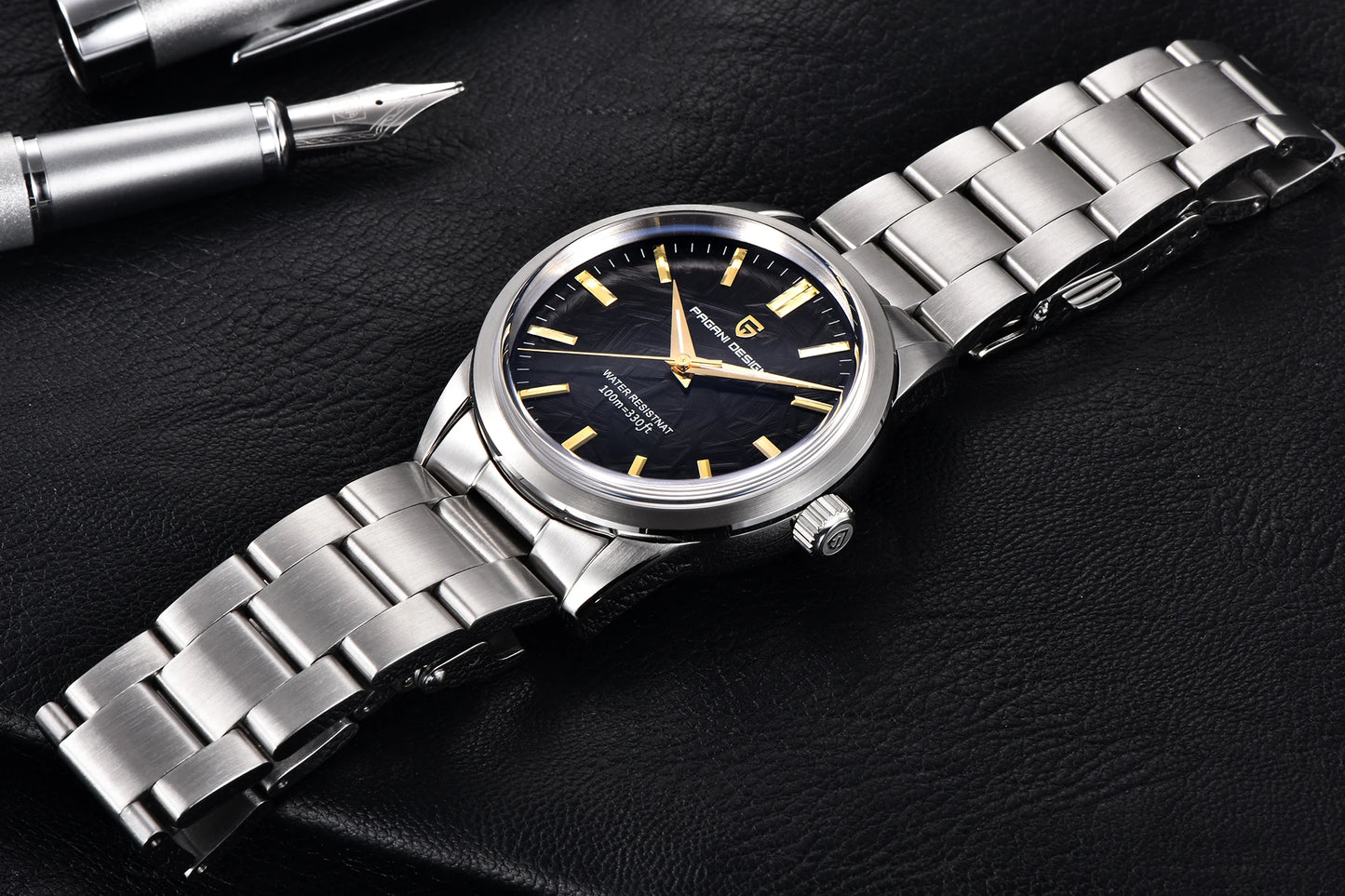 PAGANI DESIGN 2025 New 40MM Men's Quartz Watches Top Luxury Ultra thin fashion Watch For Men  AR Sapphire Mirror Wrist watch