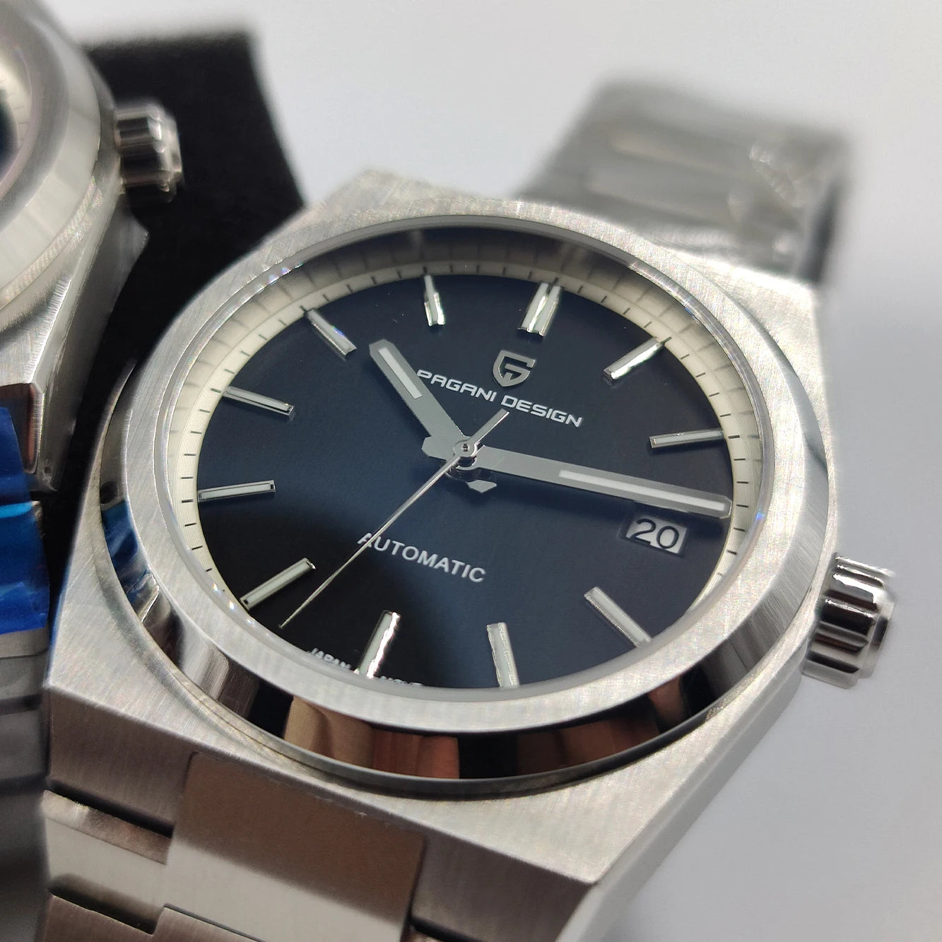 Pagani Design 2024 New 40MM Men's Automatic Mechanical Watch Nh35 Luminous C3 Sapphire Stainless Steel Waterproof 10Bar Reloj Ho