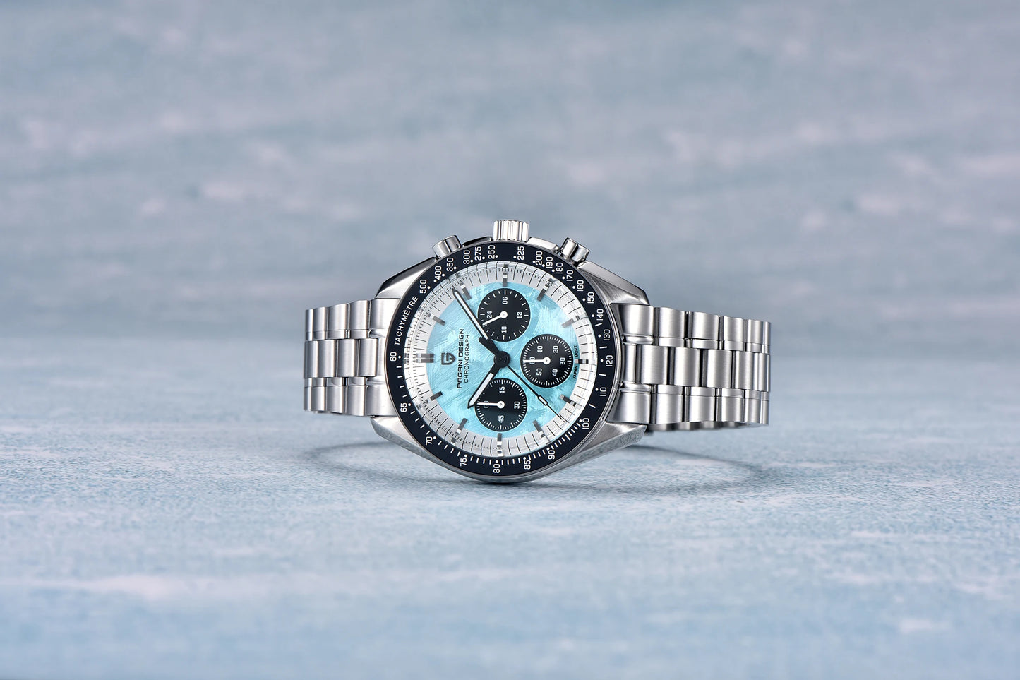 PAGANI DESIGN PD1701 Gold Luxury Men's Watches Quartz Wristwatches Chronograph VK63 Watch For Men AR Sapphire Mirror Clock Gifts