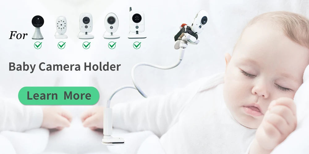 Wireless Video Baby Monitor 2.0 2.8 inch Color  Security Camera 2 Way Talk Night Vision IR LED Temperature Monitoring 8 Lullaby