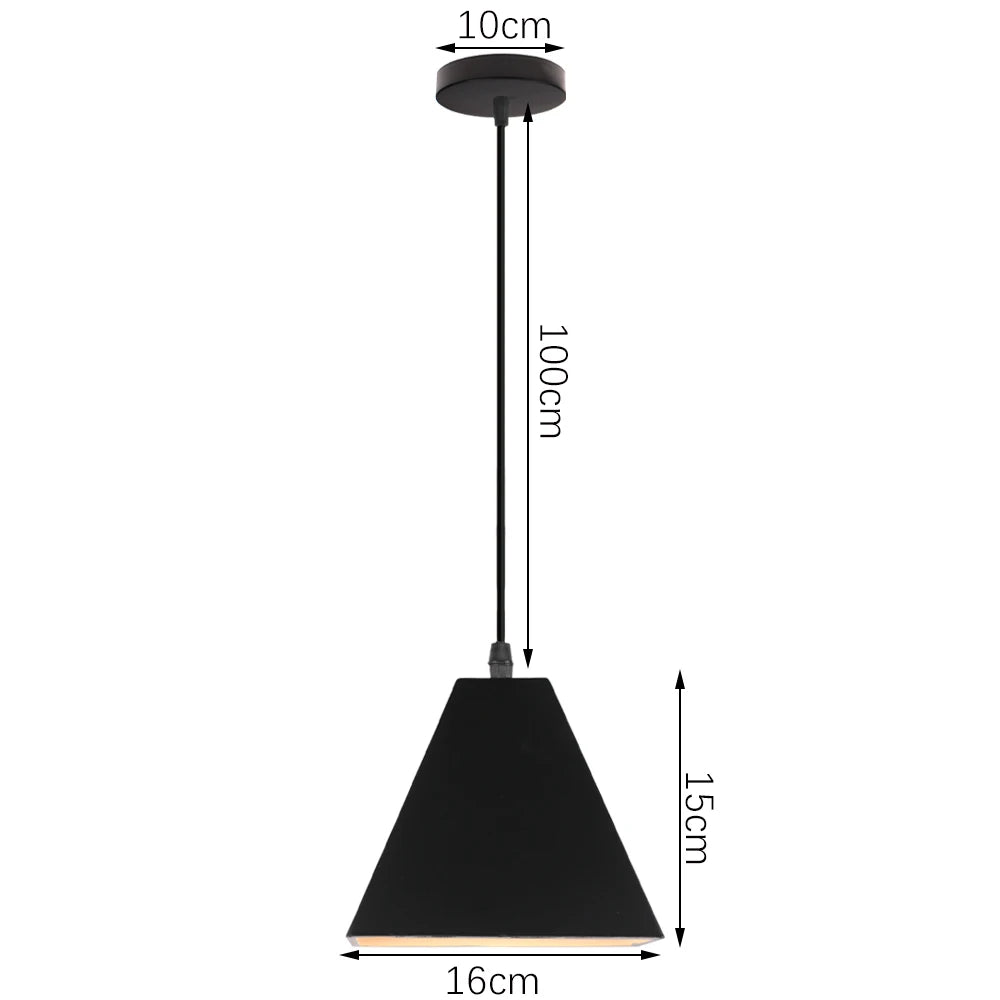 Modern Aluminum Pendant Light Nordic Ceiling Lamp for Living Room Hanging Lighting Fixture Restaurant Kitchen Ceiling chandelier