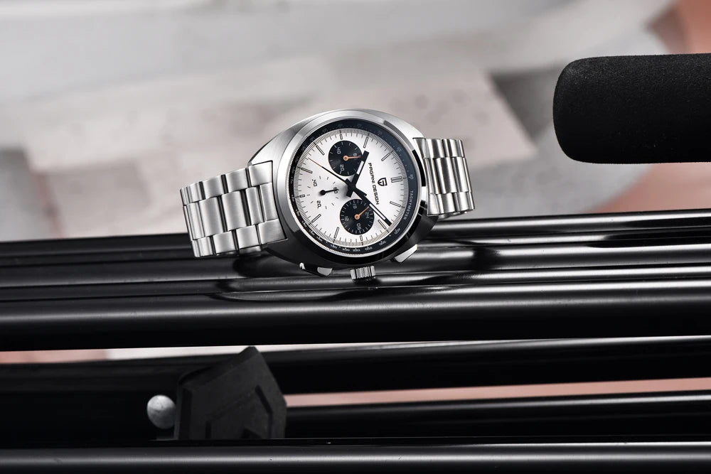 PAGANI DESIGN Men's Watch 2025 New Chronograph Luxury Quartz Watches For Man Gifts BOX Top Sapphire Mirror Sports Wristwatches