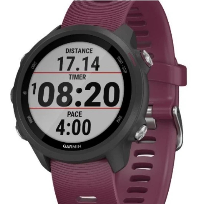 Generalüberholte Garmin Forerunner 245 Mehrsprachige Sportuhr mit Blutsauerstoff- und Herzfrequenzmessung für Marathonläufe