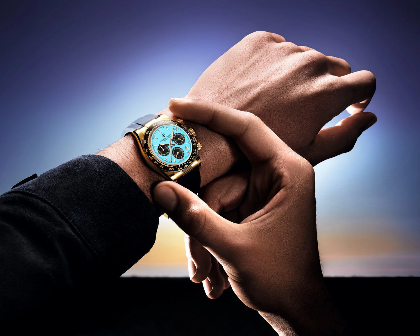 2025 New PAGANI DESIGN 40MM Men's Multifunctional Quartz Watches VK63 Sapphire Glass Chronometer Luxurys Business Watch for Men