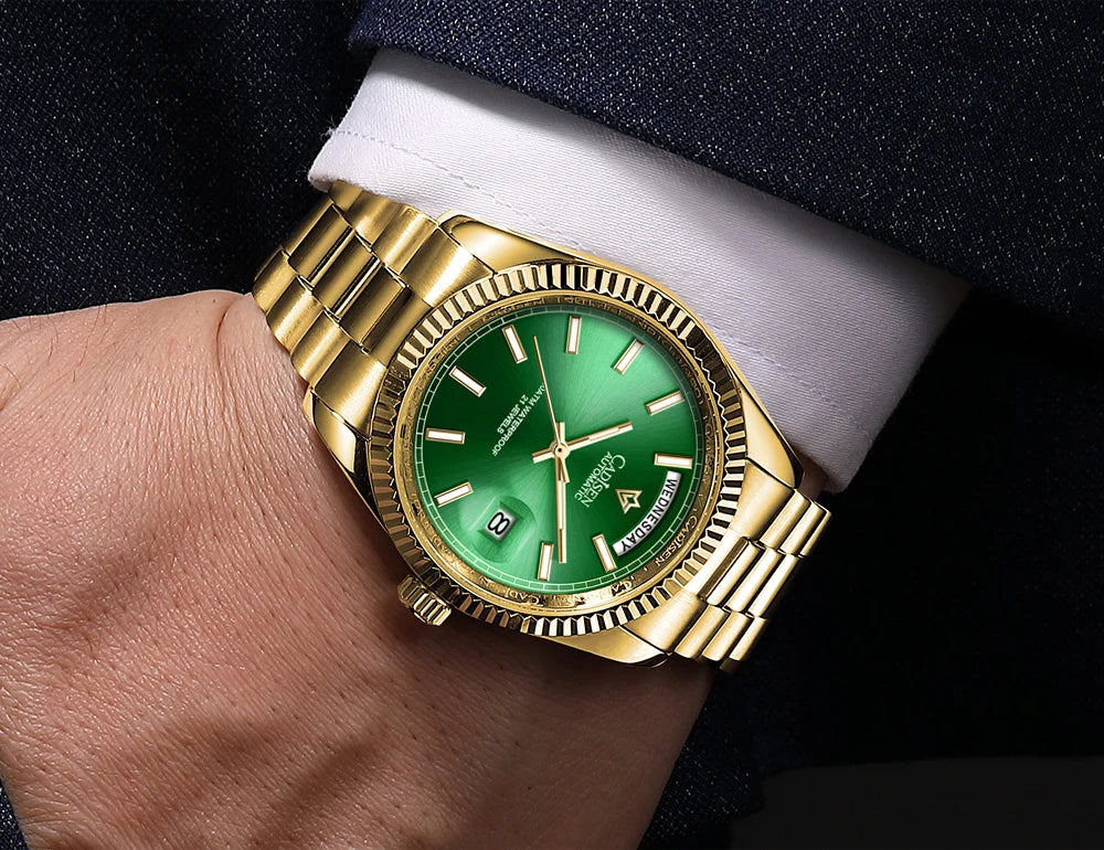 CADISEN DD40 Men Watches Luxury Automatic Watch Men AR Sapphire Glass Mechanical Wristwatch Men 10Bar MIYOTA 8285 Movt 2023 New