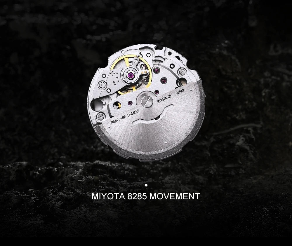 CADISEN DD40 Men Watches Luxury Automatic Watch Men AR Sapphire Glass Mechanical Wristwatch Men 10Bar MIYOTA 8285 Movt 2023 New