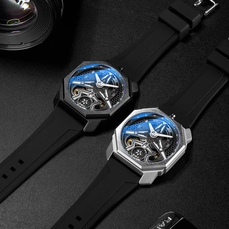 Pagani Designs Watches For Men Multifunctiona Chronograph Wristwatch Waterproof Luminous Mens Automatic Watch Reloj Montre Homme