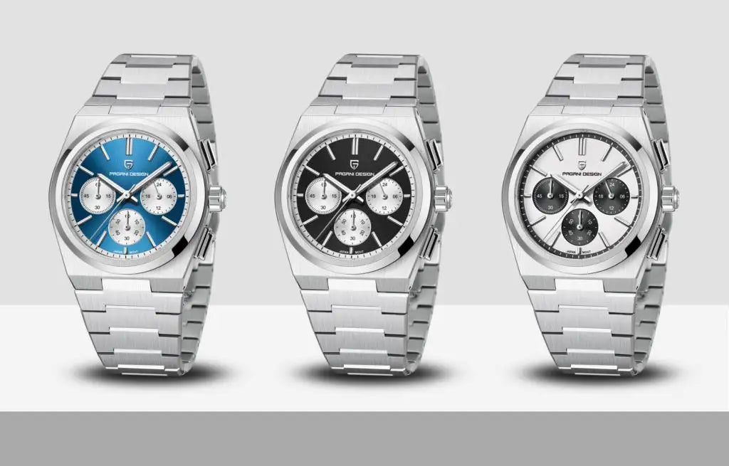 PAGANI DESIGN 2024 New Men Watches Quartz Business Watches VK63 Mens Clock Top Brand Luxury Watch Men Chronograph Watch for Men