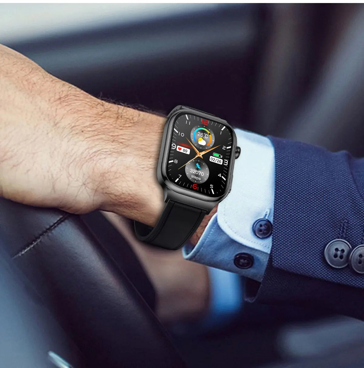 2025 New AI Human Health diagnosis ECG+HRV Smart Watch Blood Pressure Uric acid Blood lipid Bluetooth Call Smartwatch Men Women