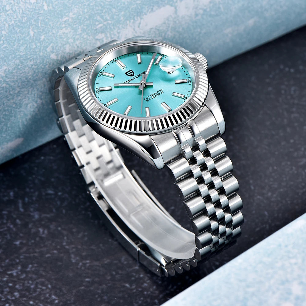 2025 New PAGANI DESIGN PD-1645 V3 Men's Mechanical Watches Business Sapphire Glass Automatic 42MM Stainless Steel Watch for Men