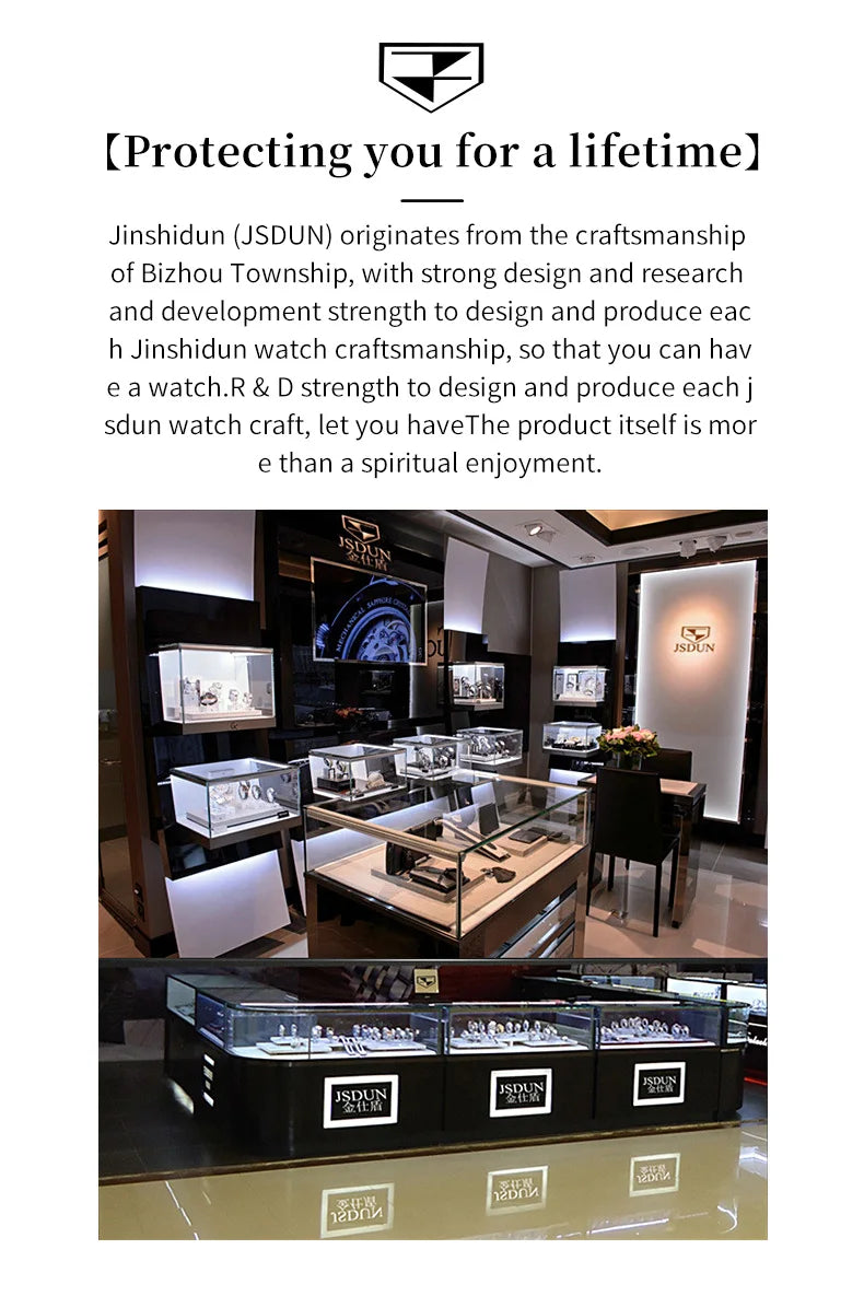 JSDUN Fashion Ceramic Skeleton Women Automatic Mechanical Watches New Luxury Ladies Watch Original Waterproof Lady Wrist Watch