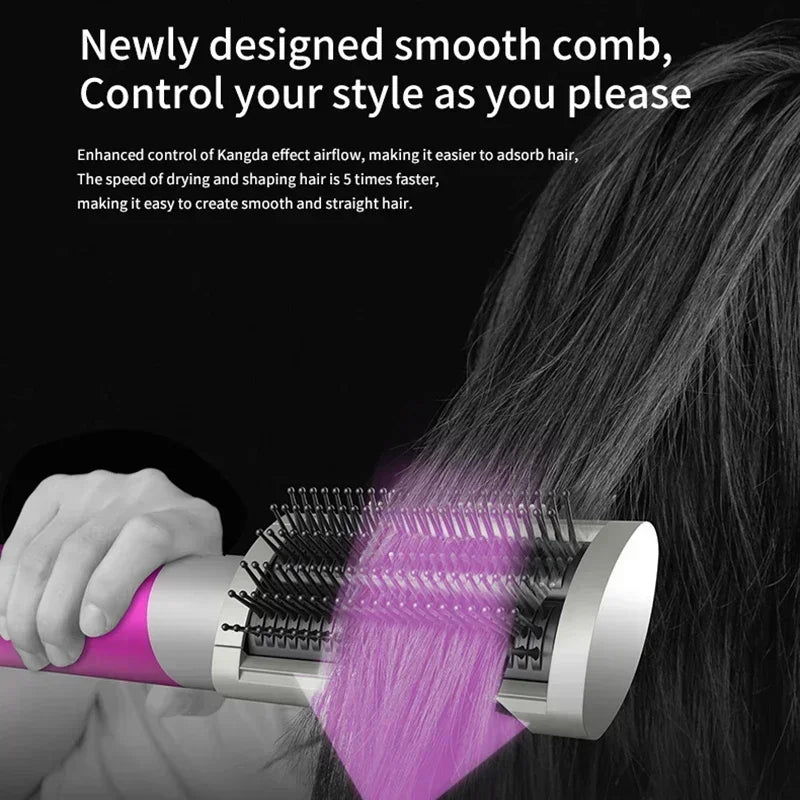 7-in-1 Multi-Function Hair Dryer Curling Iron and Straightener Set—Achieve salon-quality styling results right at home