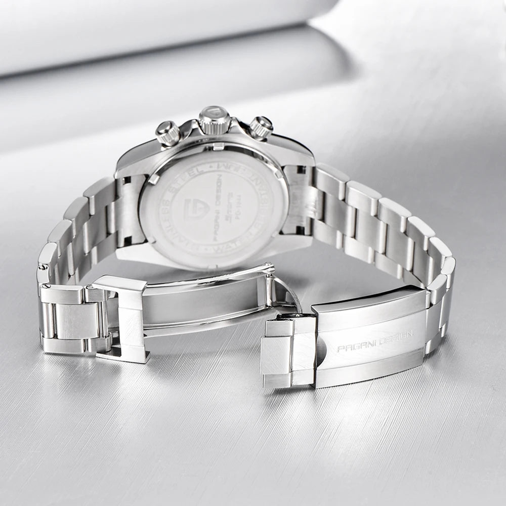 2025 New PAGANI DESIGN Rainbow Circle PD1644 Luxury Quartz Watch For Men Automatic Wristwatches Men Sport Waterproof Chronograph