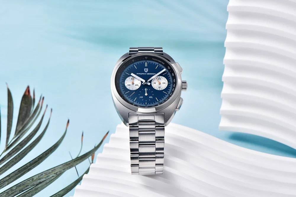 PAGANI DESIGN Men's Watch 2025 New Chronograph Luxury Quartz Watches For Man Gifts BOX Top Sapphire Mirror Sports Wristwatches