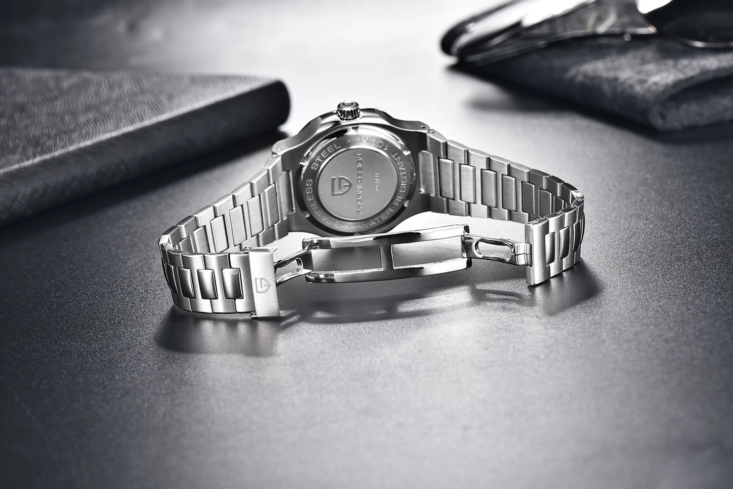 2025latest Pagani design rose gold top luxury automatic men's watch fashion AR Sapphire crystal mechanical watch men's gift10BAR