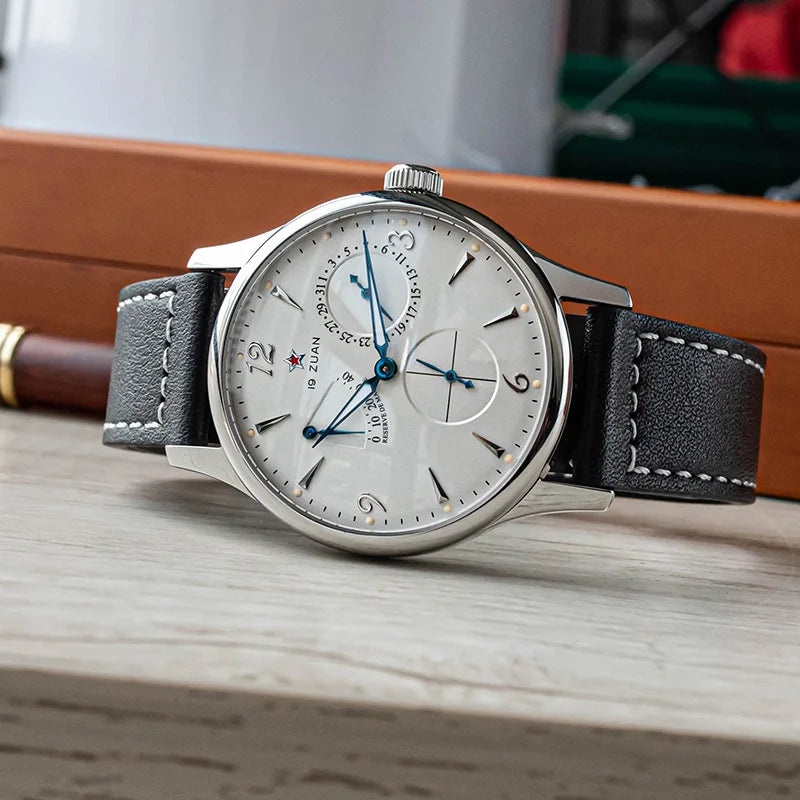 1963 40mm Pilot Watch of Men Automatic Mechanial Wristwatches Sapphire Crystal Waterpoorf Retro with Seagull ST1780 Movement New