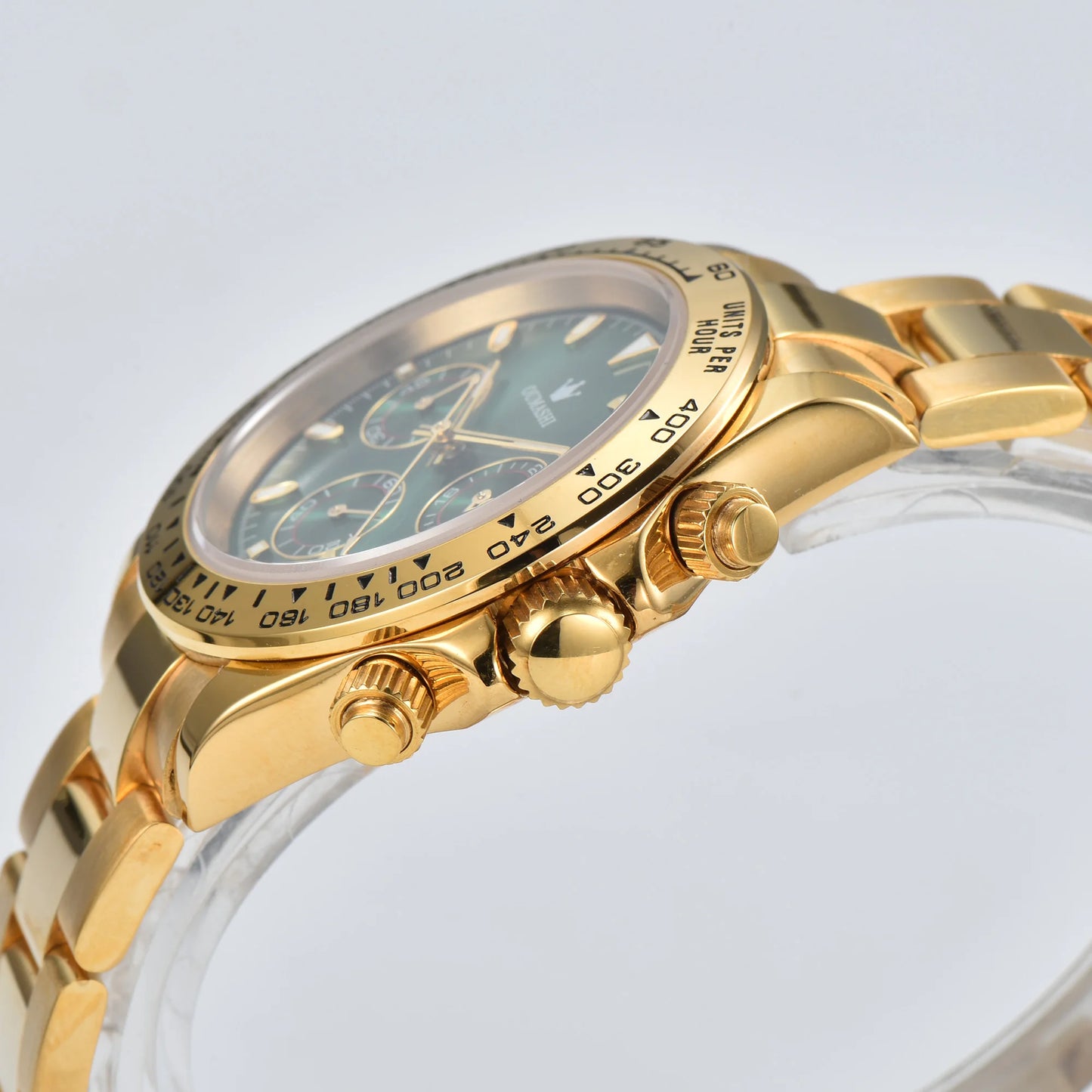 Men's luxury watches VK63 watch Sports Quartz Watch Sapphire multifunctional Mechanical timing watch for vk63 Movement