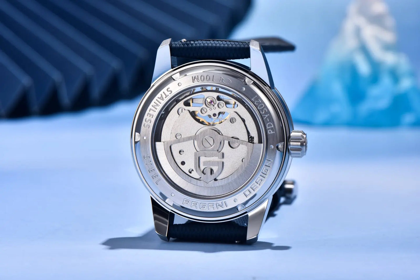 PAGANI DESIGN Top Luxury Men Clock Luminous Hollow Tourbillon Automatic Wristwatch Mechanical Stainless Steel Men's Watch Reloj