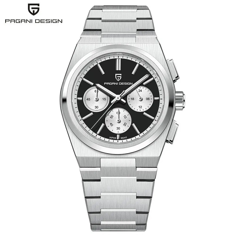 PAGANI DESIGN 2024 New Men Watches Quartz Business Watches VK63 Mens Clock Top Brand Luxury Watch Men Chronograph Watch for Men