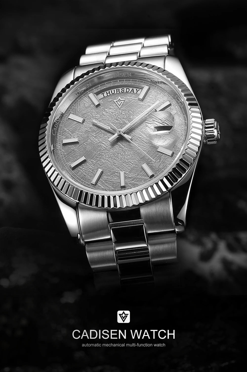 CADISEN DD40 Men Watches Luxury Automatic Watch Men AR Sapphire Glass Mechanical Wristwatch Men 10Bar MIYOTA 8285 Movt 2023 New