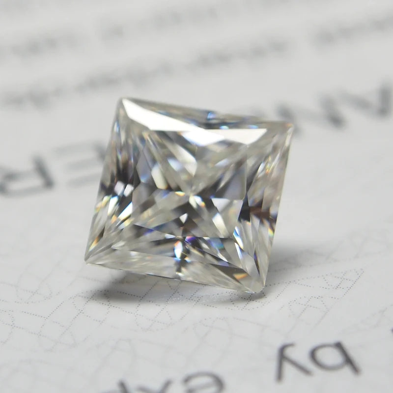 Earrings D Color Super White Moissanite Diamond Round / Oval / Pear / Radiant / Emerald / Heart / Princess / Cushion / Asscher Shape