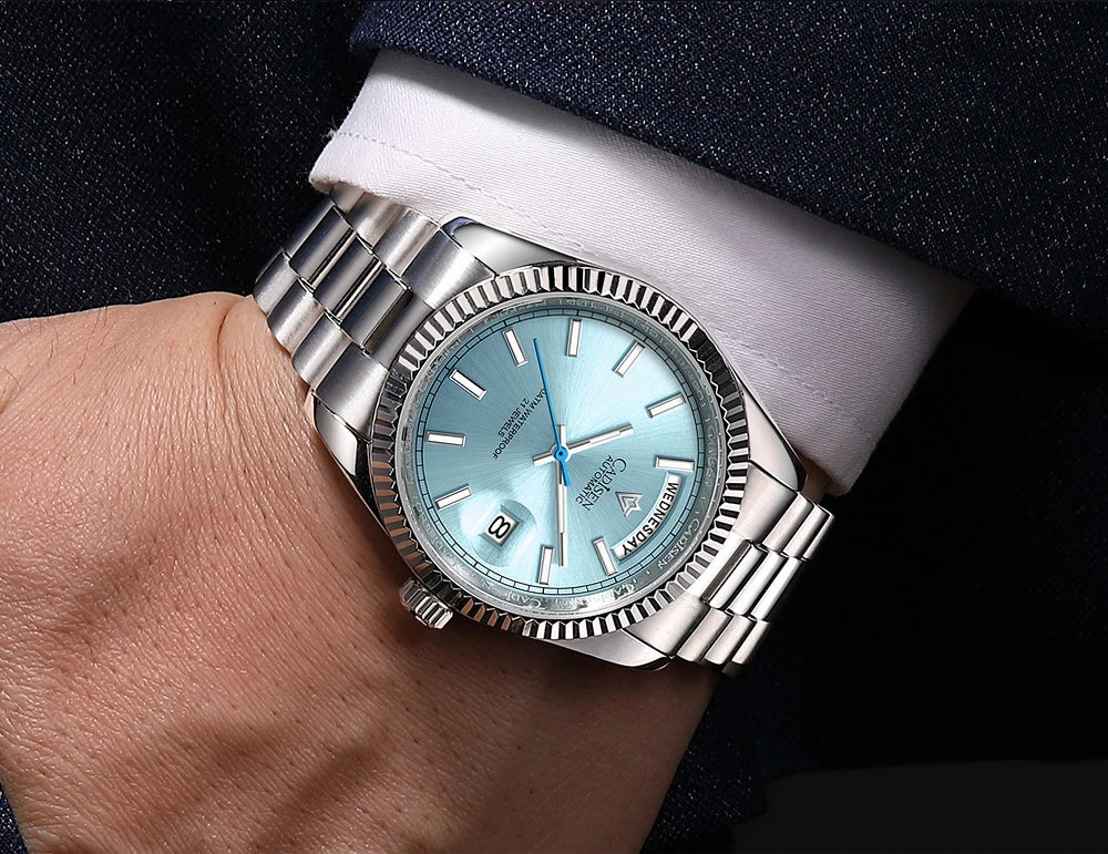 CADISEN DD40 Men Watches Luxury Automatic Watch Men AR Sapphire Glass Mechanical Wristwatch Men 10Bar MIYOTA 8285 Movt 2023 New