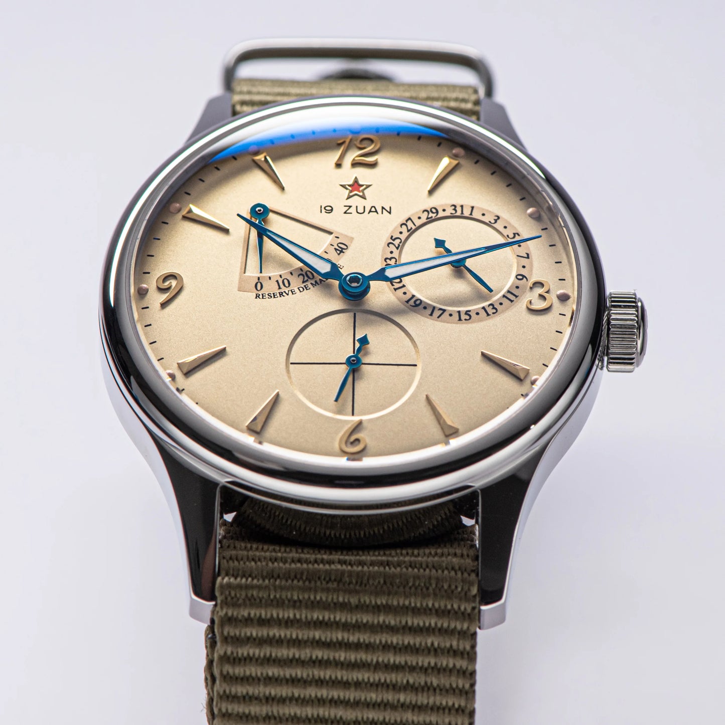 1963 40mm Pilot Watch of Men Automatic Mechanial Wristwatches Sapphire Crystal Waterpoorf Retro with Seagull ST1780 Movement New