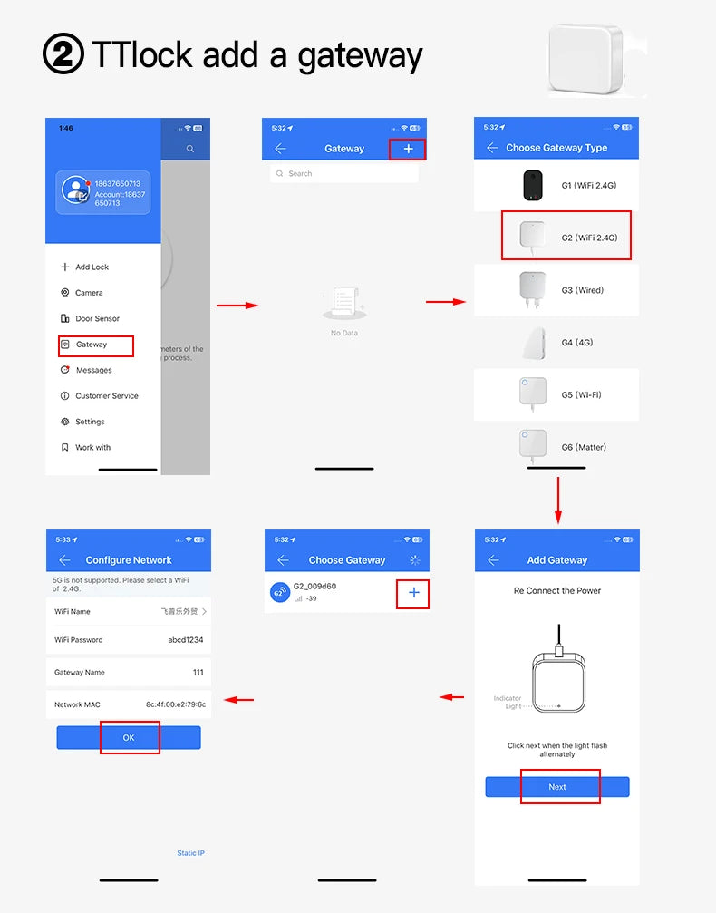 2025 Smart Door Lock With Bluetooth-compatible TTLock APP Digital Electronic Lock Smart Home Wooden Door Lock Fingerprint