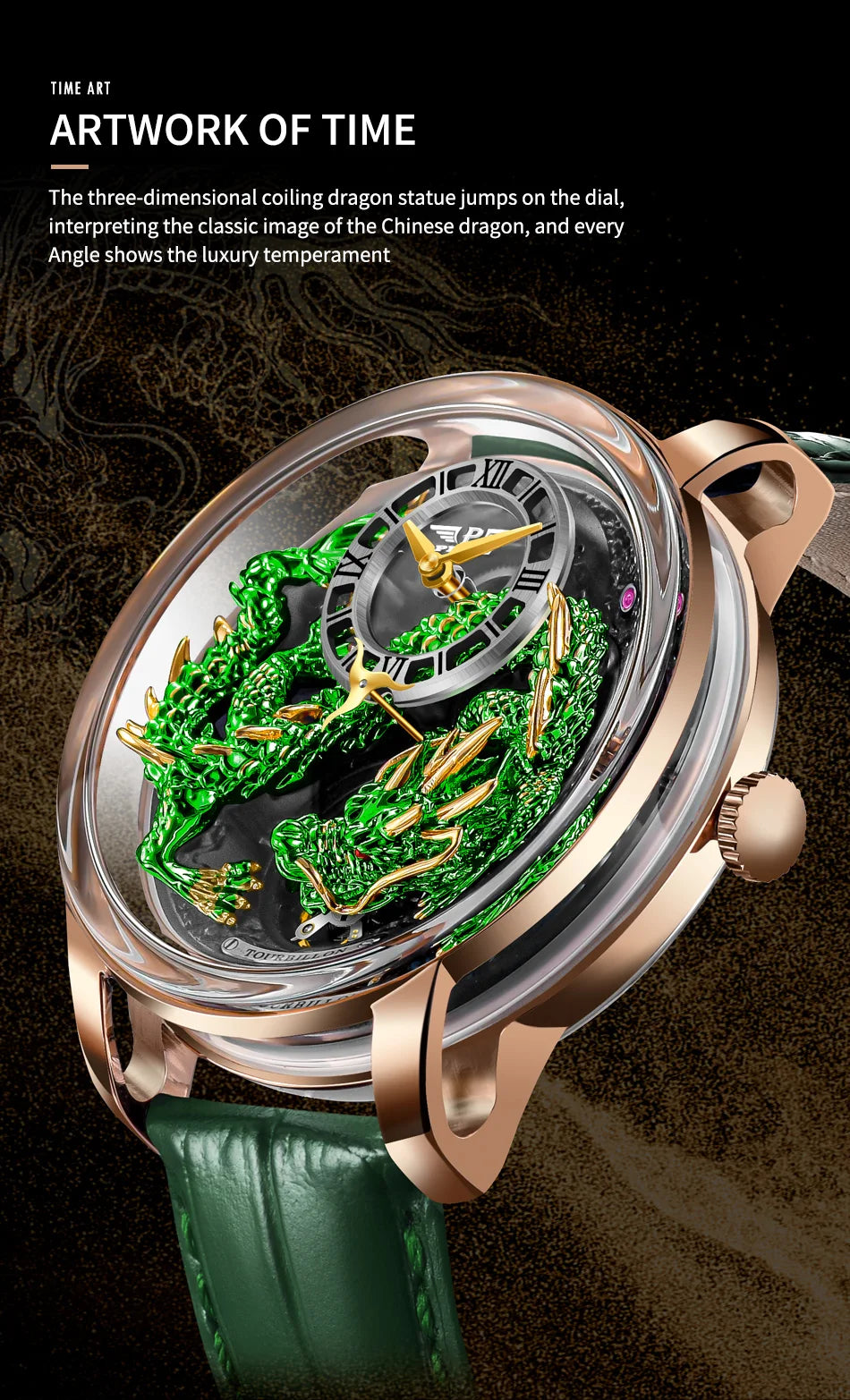 PINDU Develops And Designs New M2797B Automatic Mechanical Watch Men Watches 45.5MM Luxury High-end Quality Wristwatch Men Gift