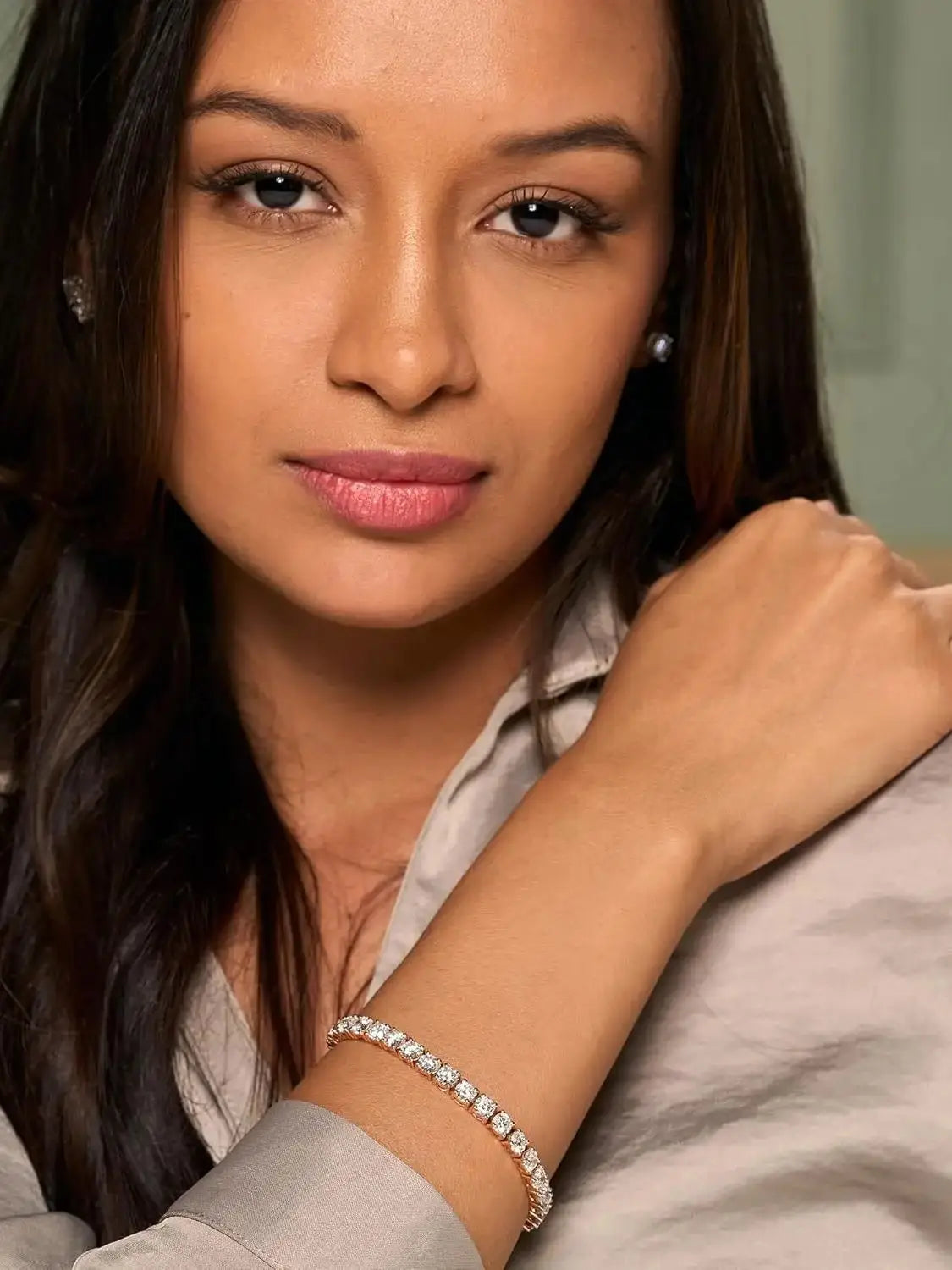 Luxury 4MM Tennis Bracelet for Women Men Full Moissnaite Laboratory Diamond S925 Silver Wedding Jewelry with Certificate