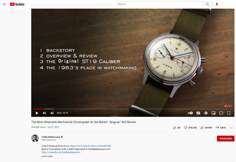 RED-STAR 38mm Men's 1963 Chronograph Mechanical Watch Pilot with Seagull Movement ST1901 Air Force Aviation Sapphire Goose 40mm