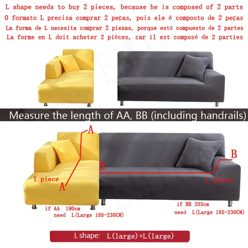Elastic sofa covers for living room sofa towel Slip-resistant sofa cover strech sofa Slipcover love seater