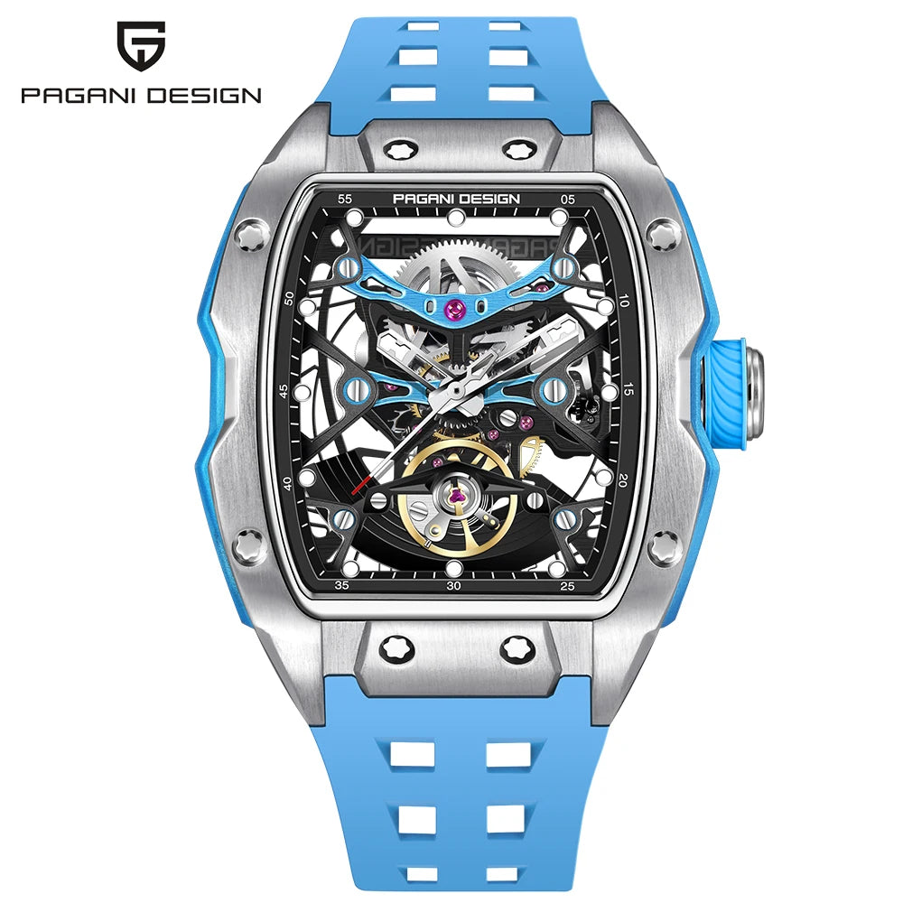 2024 Pagani Design new men's watch 50 meter waterproof stainless steel case luminous dial fashionable men's mechanical watch