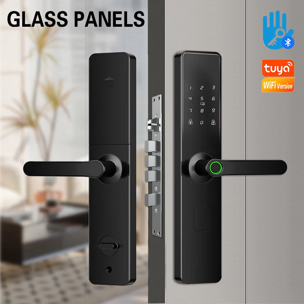 TTLOCK Smart lock with Fingerprint Password IC Card Unlock Support USB Emergency Charge ﻿for Hotel Apartment