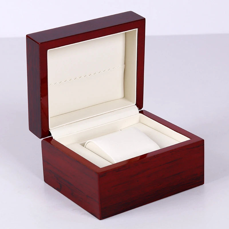 Luxury Wooden Watch Box 1/2/3/5/6/10/12 Grids Watch Organizers 6 Slots Wood Holder Boxes for Men Women  Watches Jewelry Display