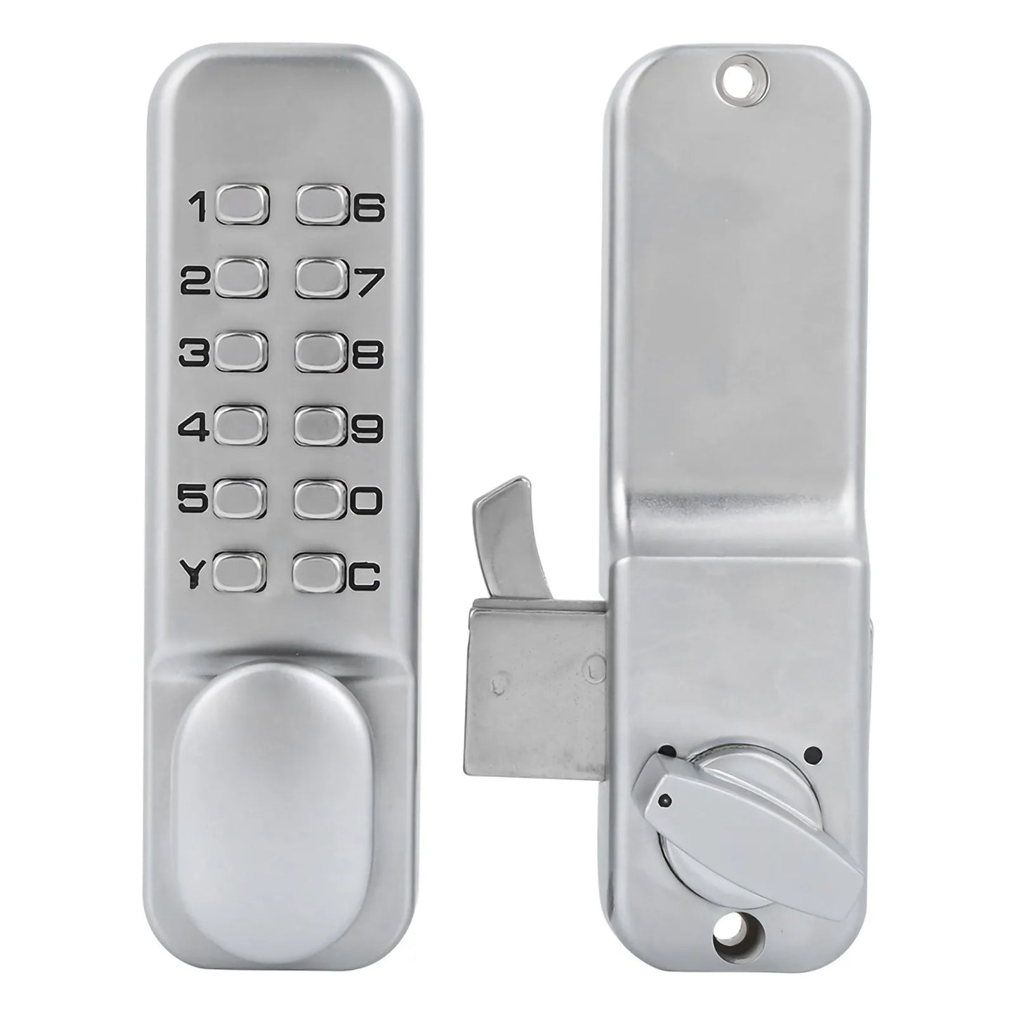 1‑11 Digits Mechanical Combination Lock Sliding Door Keyless Access for Kitchen  Balcony Passsword Lock Zinc Alloy Lock