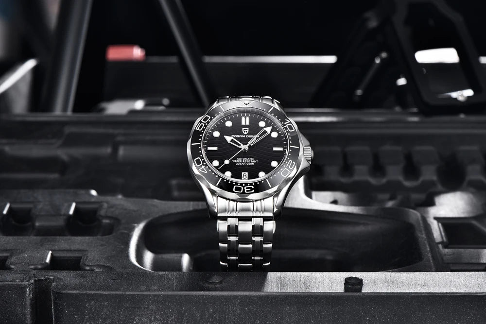 PAGANI DESIGN Men's Watches 2025 New Ceramic Bezel Luxury Automatic Watch For Men Mechanical Wristwatches Sapphire Mirror Clocks