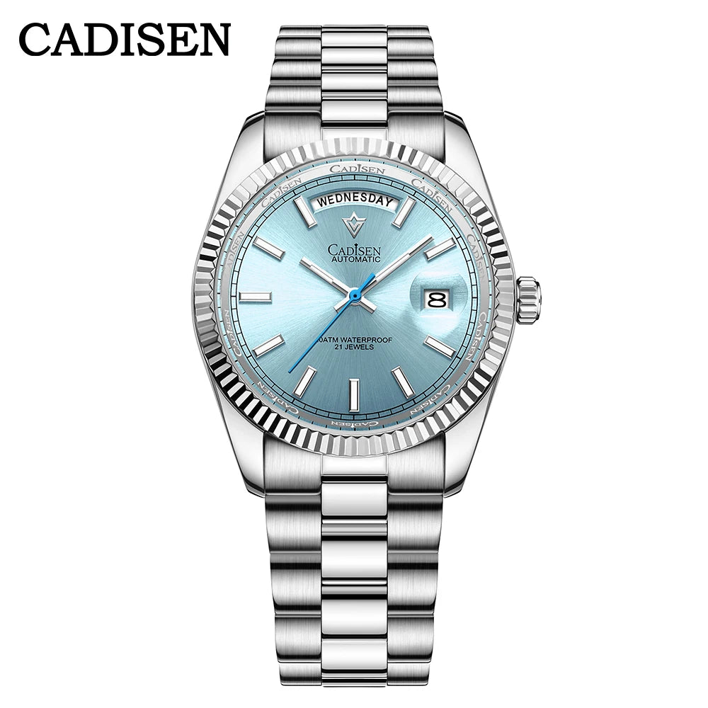 CADISEN DD40 Men Watches Luxury Automatic Watch Men AR Sapphire Glass Mechanical Wristwatch Men 10Bar MIYOTA 8285 Movt 2023 New